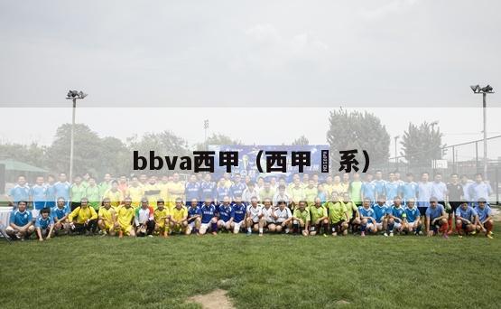 bbva西甲（西甲汳系）