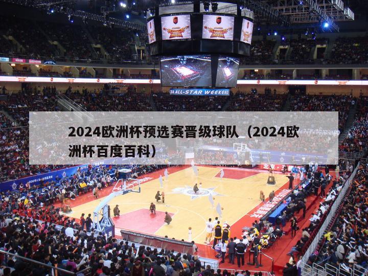 2024欧洲杯预选赛晋级球队（2024欧洲杯百度百科）